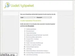Sites similar to uudet-tyopaikat.com