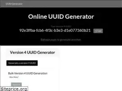 Sites similar to uuidgenerator.net