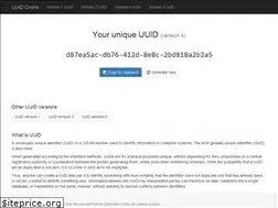 Sites similar to uuidonline.com