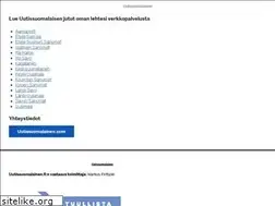Sites similar to uutissuomalainen.fi