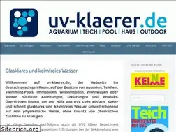 Sites similar to uv-klaerer.de