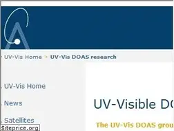 Sites similar to uv-vis.aeronomie.be