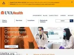 Sites similar to uvahealth.com