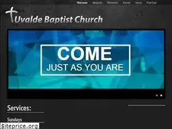Sites similar to uvaldebaptist.com