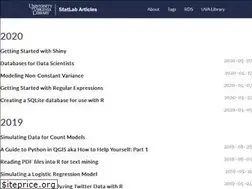 Sites similar to uvastatlab.github.io