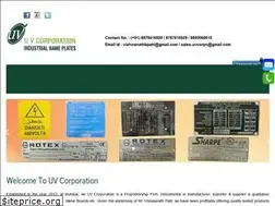 Sites similar to uvcorporation.com