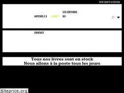 Sites similar to uveditions.com