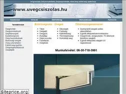 Sites similar to uvegcsiszolas.hu