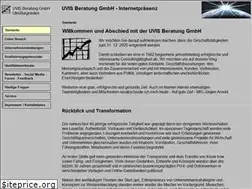Sites similar to uvis.de
