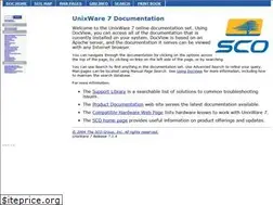 Sites similar to uw714doc.sco.com