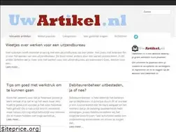 Sites similar to uwartikel.nl