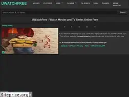 Sites similar to uwatchfree.is