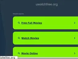 Sites similar to uwatchfree.org