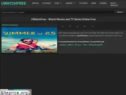 Sites similar to uwatchfree.st