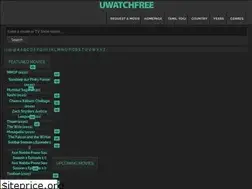Sites similar to uwatchfreehd.com