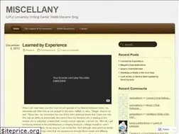 Sites similar to uwcmavens.wordpress.com