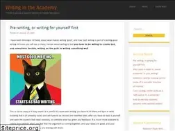 Sites similar to uwcwritingcentre.wordpress.com