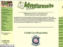 Sites similar to uwes-adventureseite.de