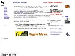 Sites similar to uwes-tipps.de