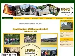 Sites similar to uwg-goldenestal.de