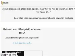 Sites similar to uwgitaarlesonline.nl