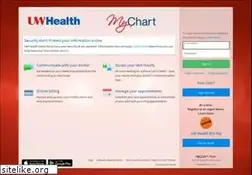 Sites similar to uwhealthmychart.org