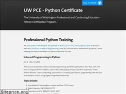 Sites similar to uwpce-pythoncert.github.io