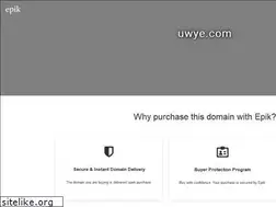 Sites similar to uwye.com