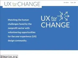 Sites similar to ux4change.org