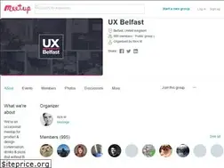 Sites similar to uxbelfast.org