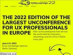 Sites similar to uxcampeurope.org
