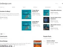 Sites similar to uxdesign.com
