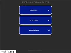 Sites similar to uxdesigncommunity.com
