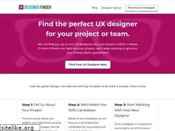 Sites similar to uxdesignerfinder.com