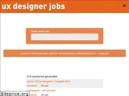 Sites similar to uxdesignerjobs.nl