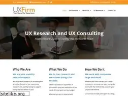 Sites similar to uxfirm.com