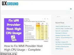 Sites similar to uxground.com