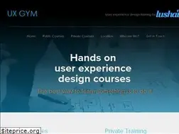 Sites similar to uxgym.com