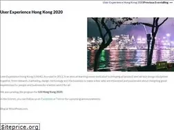 Sites similar to uxhongkong.com