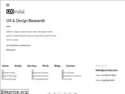 Sites similar to uxindia.com