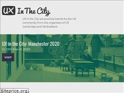 Sites similar to uxinthecity.net