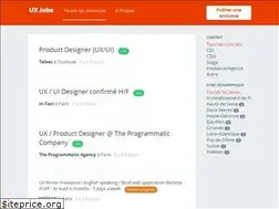 Sites similar to uxjobs.fr