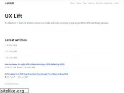 Sites similar to uxlift.org