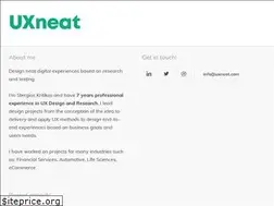 Sites similar to uxneat.com