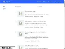 Sites similar to uxnews.co