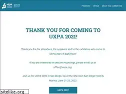 Sites similar to uxpa2021.org