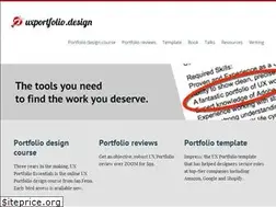 Sites similar to uxportfolio.design