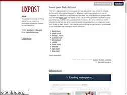 Sites similar to uxpost.com