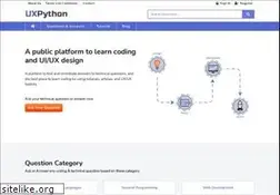 Sites similar to uxpython.com