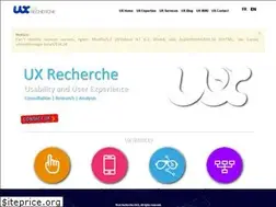 Sites similar to uxrecherche.com